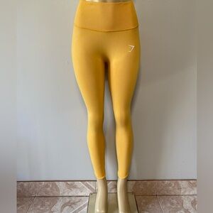 Gymshark Mustard High-Rise Leggings